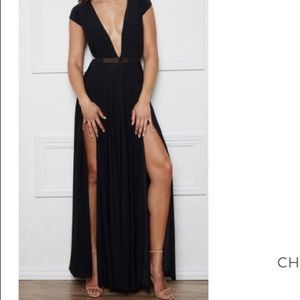 Navy blue dress