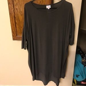 Lularoe Charcoal Gray Irma large