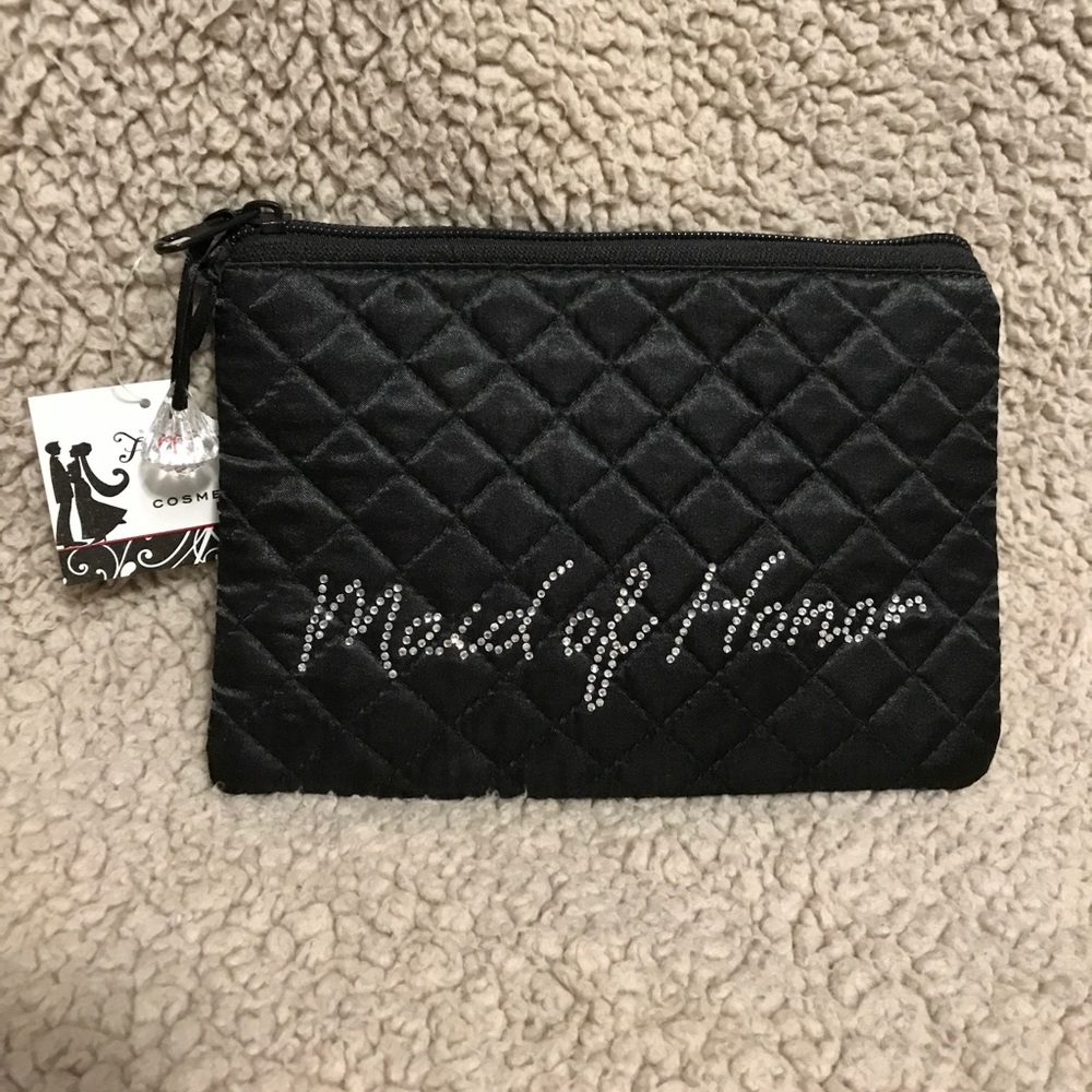 "Maid of Honor" cosmetic bag