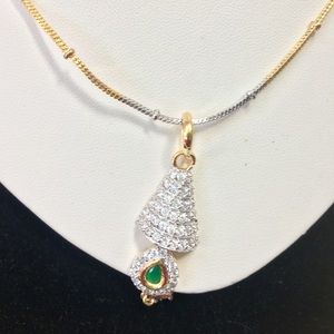 Cubic Zirconia necklace set