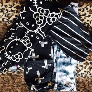 4 set leggings