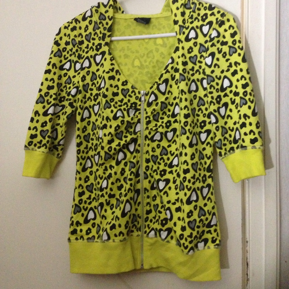 Leopard print hoodie
