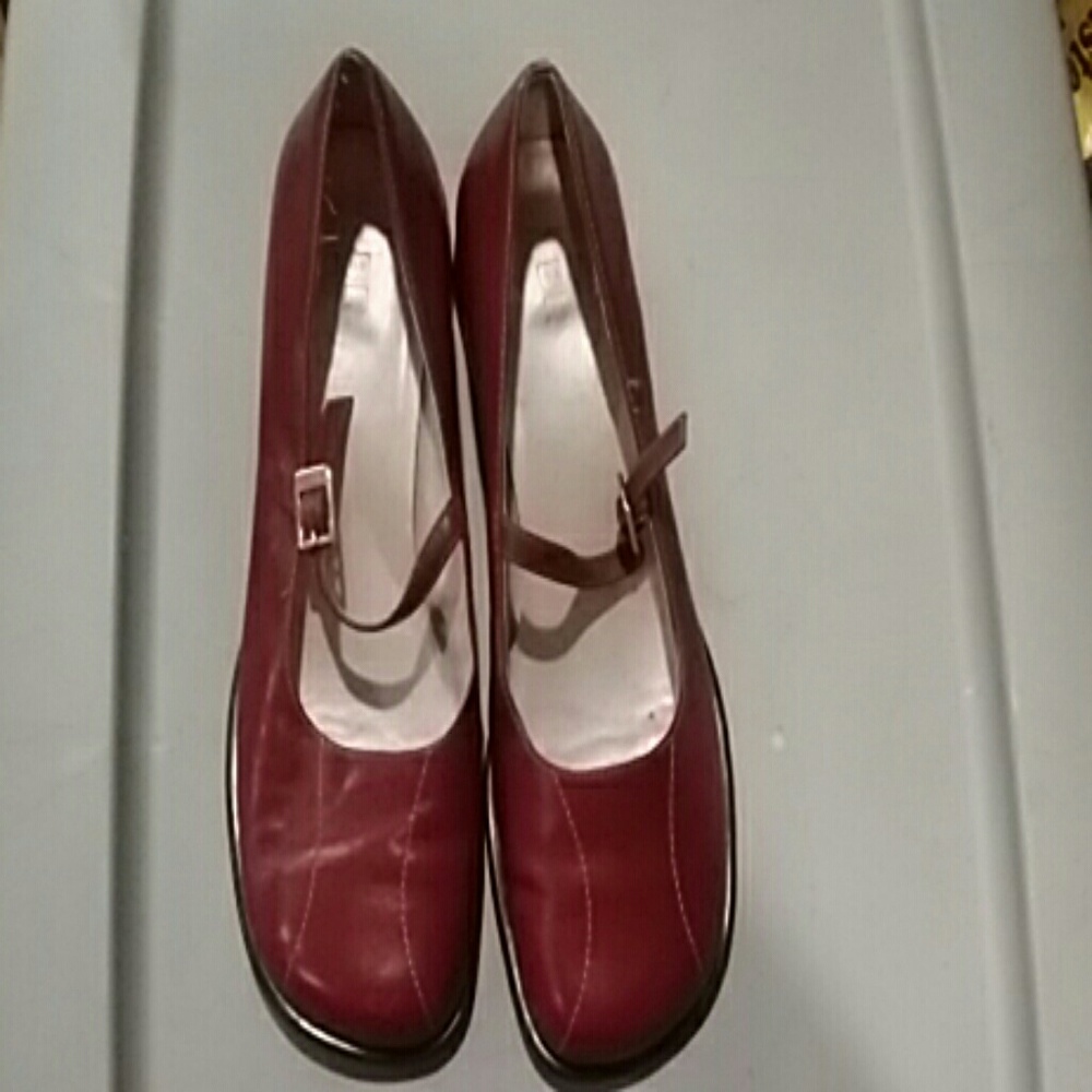 Red Shoes with Strap