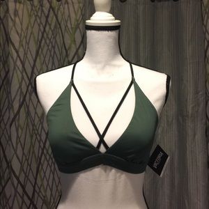 Victoria Secret Sport Bra dark green