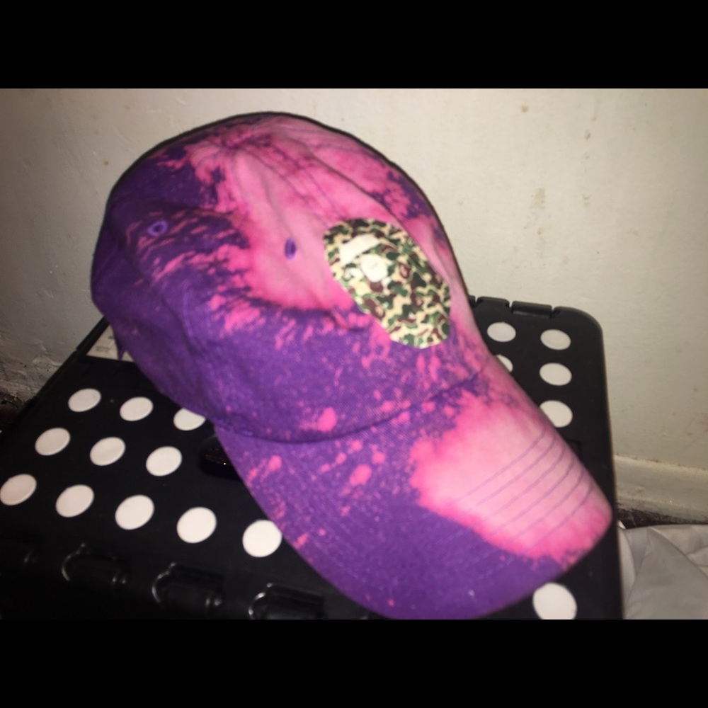 Pink & Purple Bape Hat / Cap
