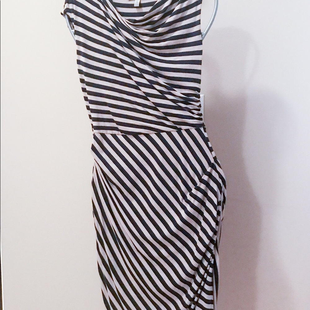 Bordeaux 'Given Then Gathered Column Dress' - Picture 2 of 3