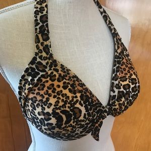BIKINI TOP- LEOPARD PRINT- LARGE