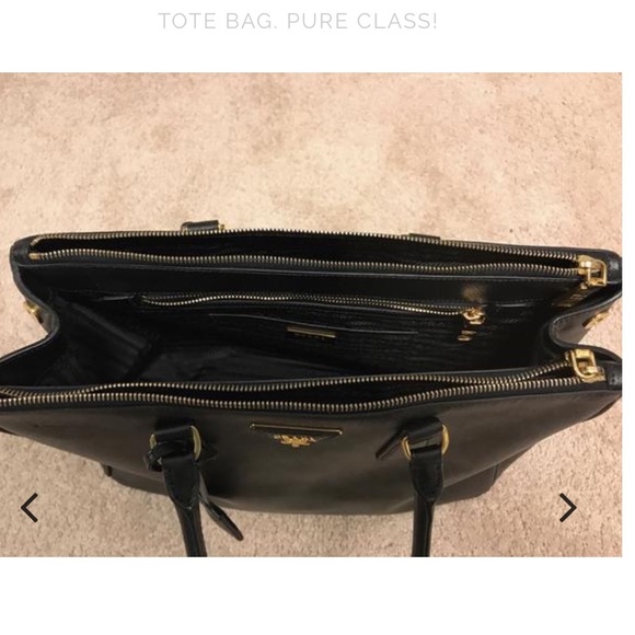 Prada Saffiano Lux Executive Tote Bag. Ltd Ed Bag! - Picture 2 of 5