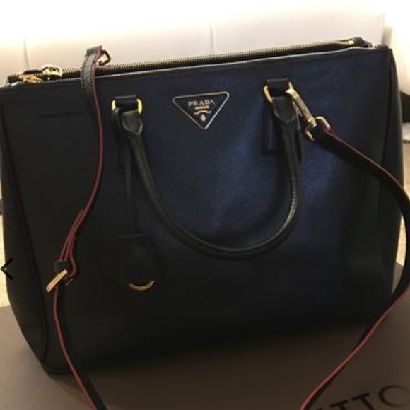 Prada Saffiano Lux Executive Tote Bag. Ltd Ed Bag! - Picture 4 of 5