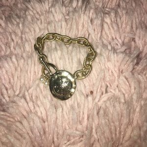 Sand Dollar and Pearl bracelet