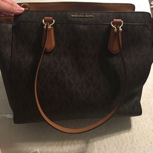 MK LOGO TOTE BAG