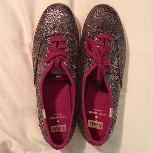 Keds for Kate Spade - multi glitter