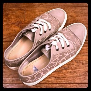 Calvin Klein Grey Logo Sneakers