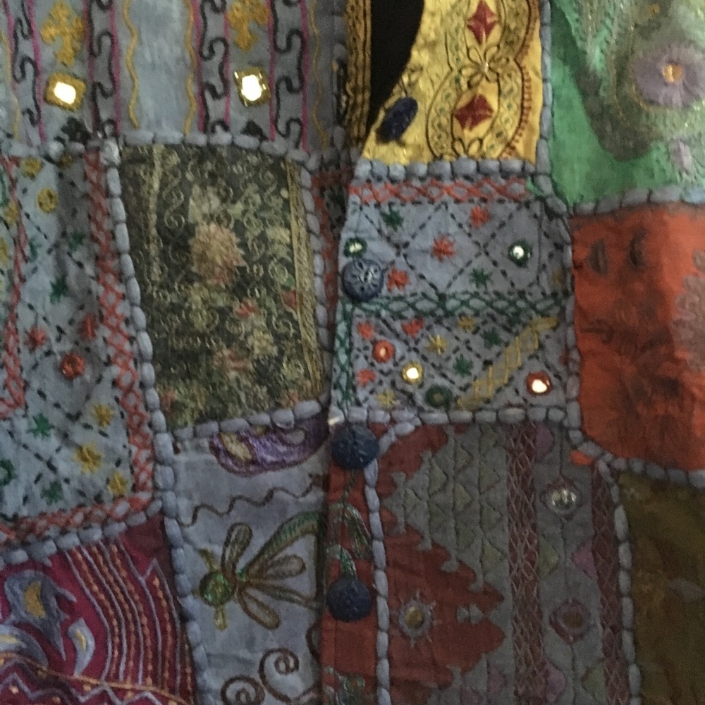 vintage patchwork jacket | medium/large - Picture 2 of 4