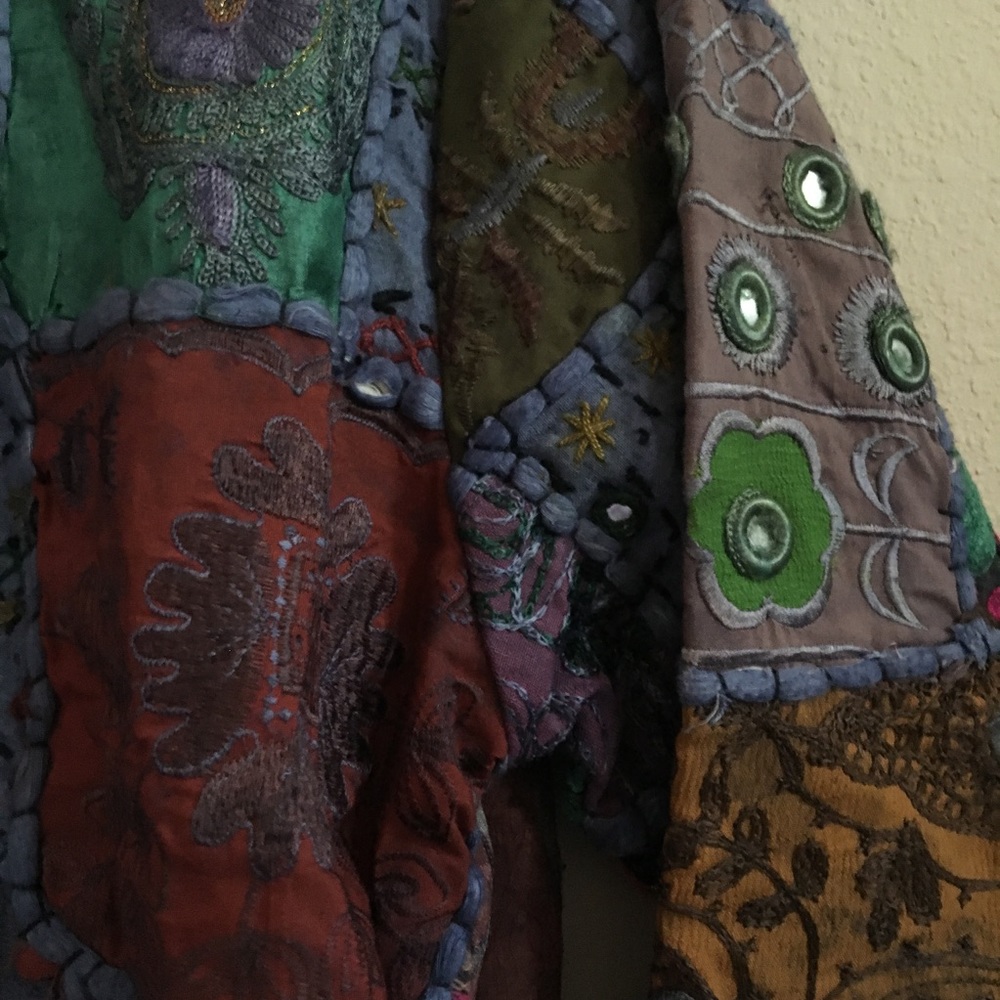 vintage patchwork jacket | medium/large - Picture 3 of 4