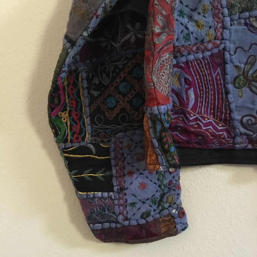vintage patchwork jacket | medium/large - Picture 4 of 4