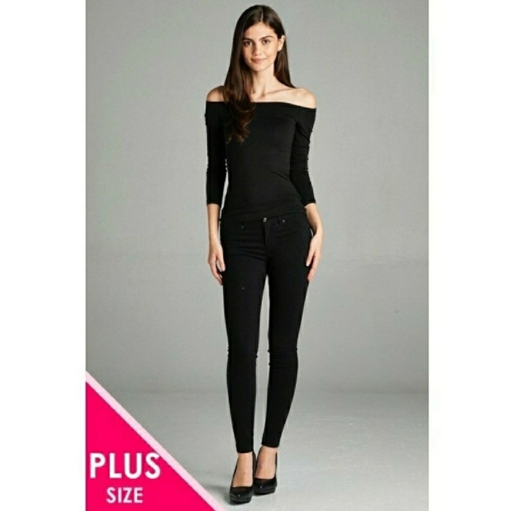 Plus size Skinny jeans. Now Available