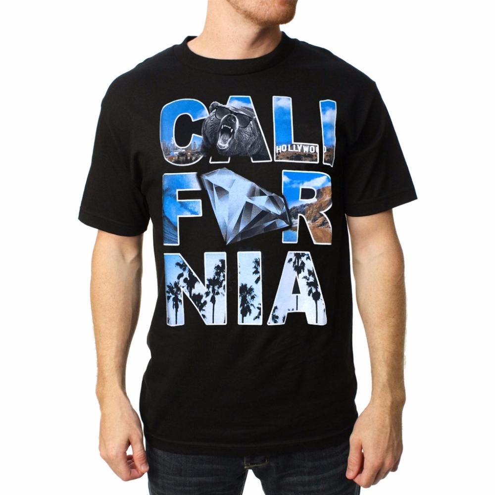 Men's Cali Bear Diamond Black