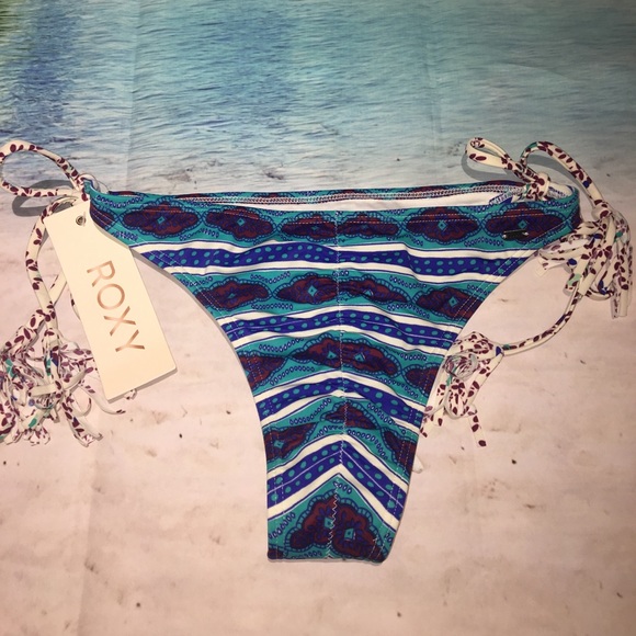🆕Roxy Women's Tie Side Bikini Bottom - Picture 7 of 8