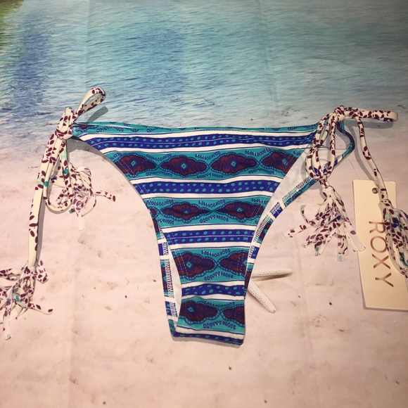 🆕Roxy Women's Tie Side Bikini Bottom - Picture 6 of 8