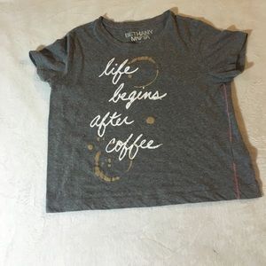 Bethany mota x Aeropostale cropped tee