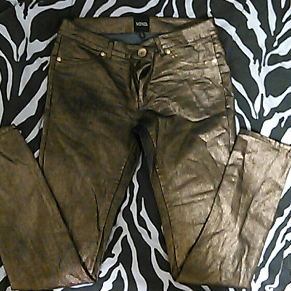 Gold XOXO jeans