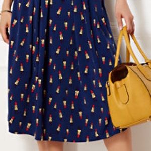 Eva Mendes Lipstick Maddie Skirt - New York & Co.