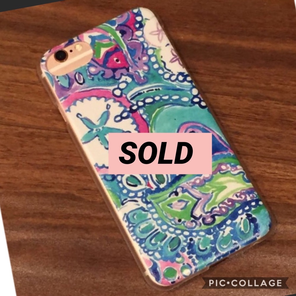 SOLD on Merc Lilly Pulitzer print Iphone case