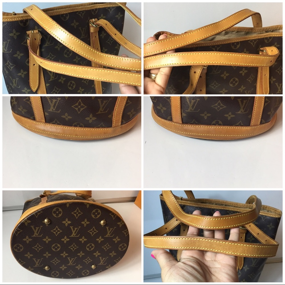 ⛔️SOLD⛔️100%Authentic Louis Vuitton Bucket GM - Picture 7 of 8
