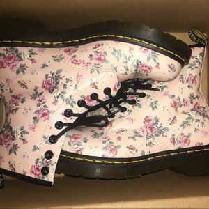 Floral Dr. Martens Boots