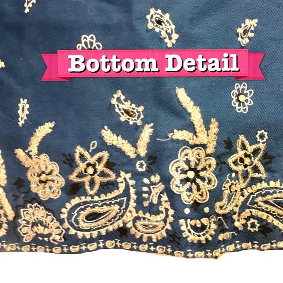 Quacker Factory (Size L) Jean Jacket Style Jacket - Picture 7 of 8