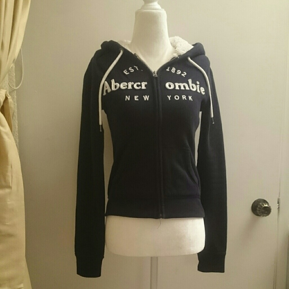 Abercrombie & Fitch Fur Hoodie
