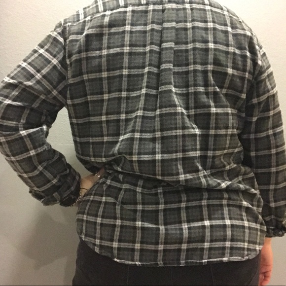 Merona Gray and White Flannel XXL - Picture 2 of 2