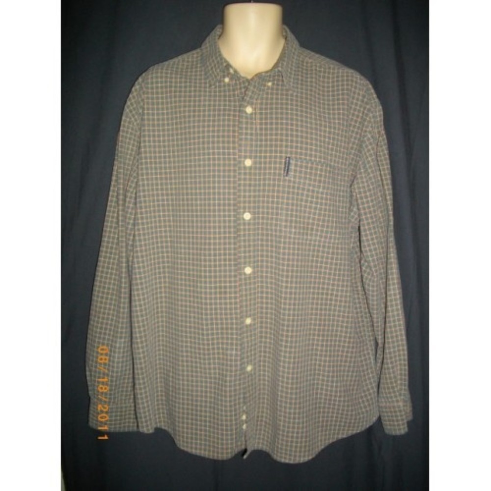 Plaid Abercrombie & Fitch Large Long Sleeve Shirt -- Final Price