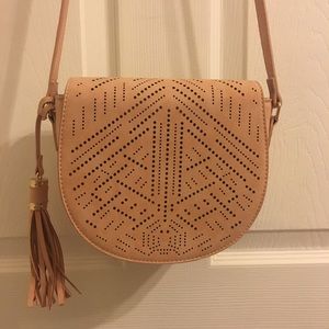 Pink cross body bag- NEVER USED!