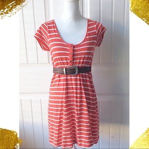 Striped Babydoll Dress