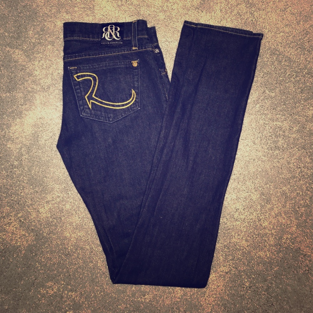 Rock & Republic dark denim jeans