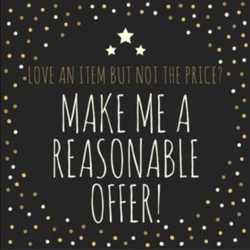 Make me a reasonable offer! 💜 offers!