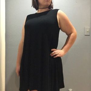 Plus Size ASOS Curve Black Swing Dress