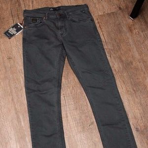 NWT Zara Man gray soft denim slim jeans