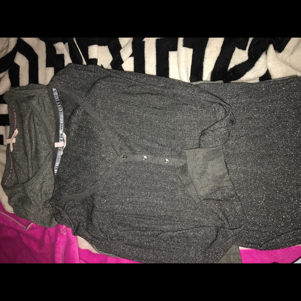 2 Victoria's Secret long sleeved shirts