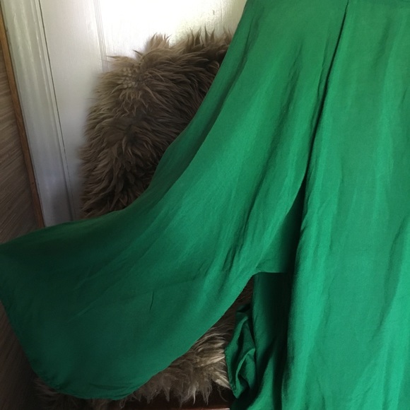 Anthropologie Kelly Green Top Size M - Picture 4 of 6