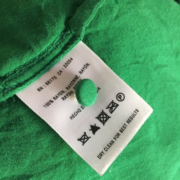 Anthropologie Kelly Green Top Size M - Picture 6 of 6