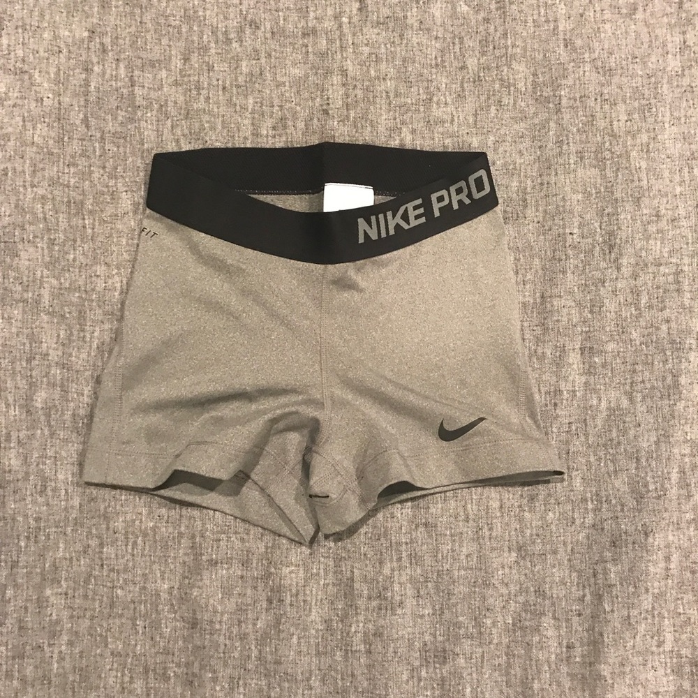 Gray Nike Pros