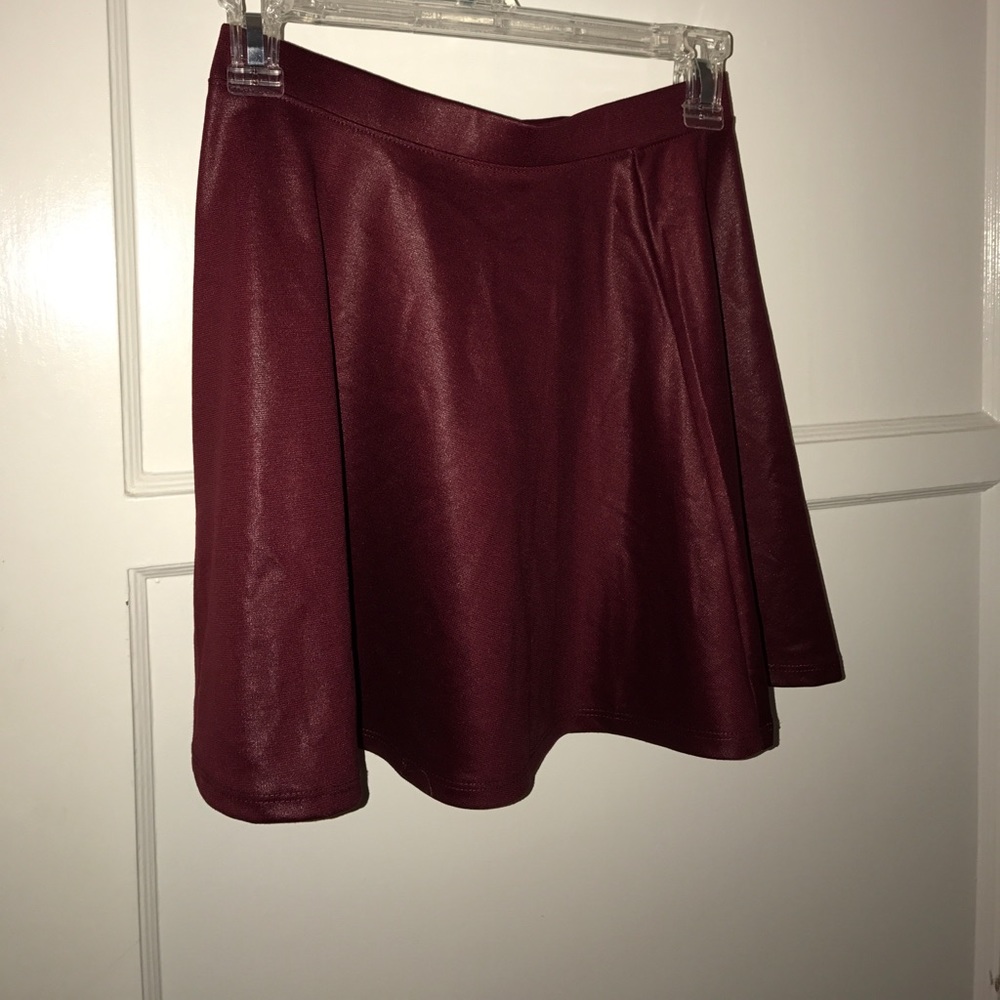 Forever 21 Burgundy skirt