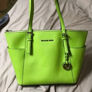 Authentic Michael Kors jet set tote