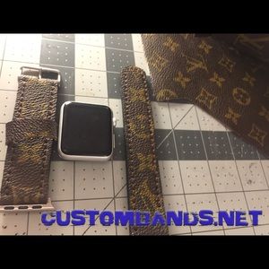 Authentic Monogram Apple Watch Band 38mm