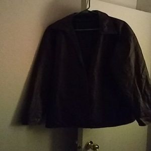 Leather jacket