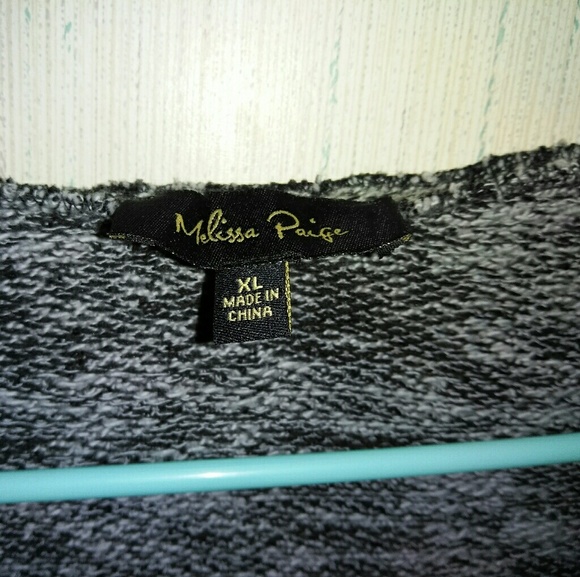 Grey and black jacquard sweater - Picture 2 of 4