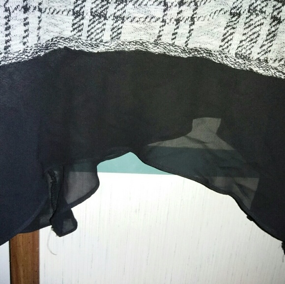 Grey and black jacquard sweater - Picture 3 of 4